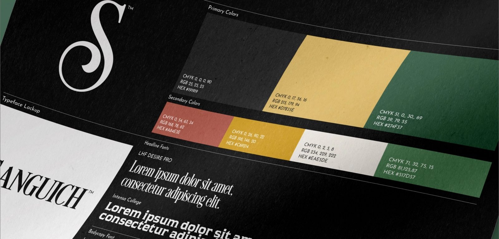 Sanguich Color Palette