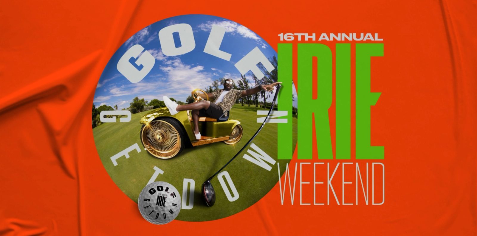 IrieWeekend Promo Poster Golf