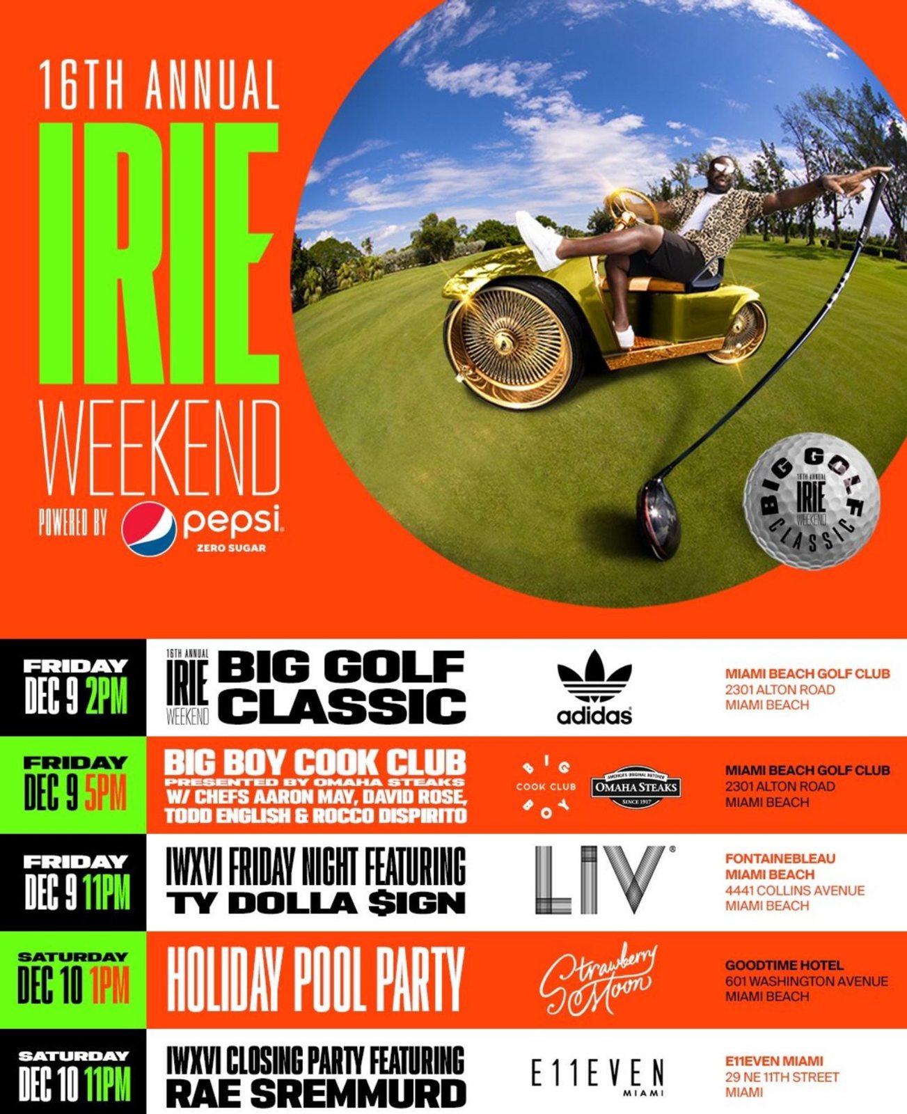 IrieWeekend Poster