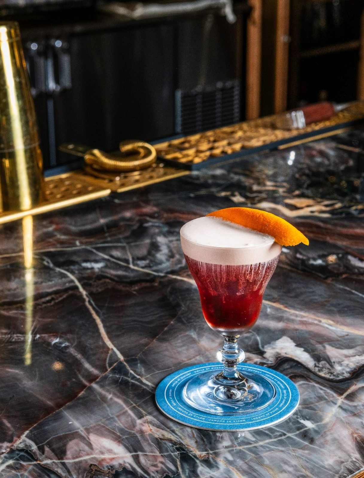 Doyle Bar DC Drink on a Counter